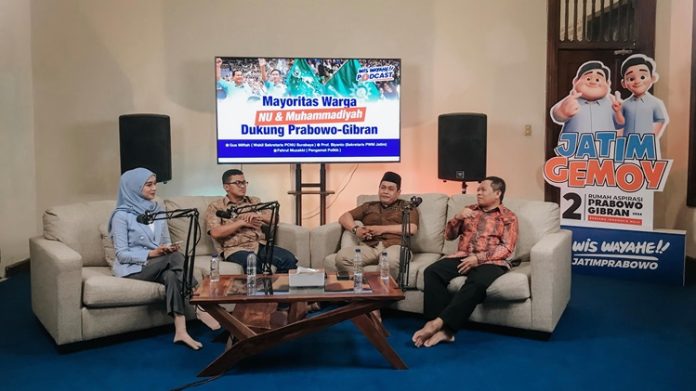 NU Muhammadiyah Prabowo-Gibran