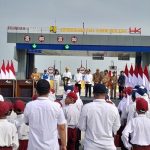 Presiden Jokowi Resmikan Jalan Tol Seksi Indrapura-Limapuluh dan Tebing Tinggi-Indrapura.