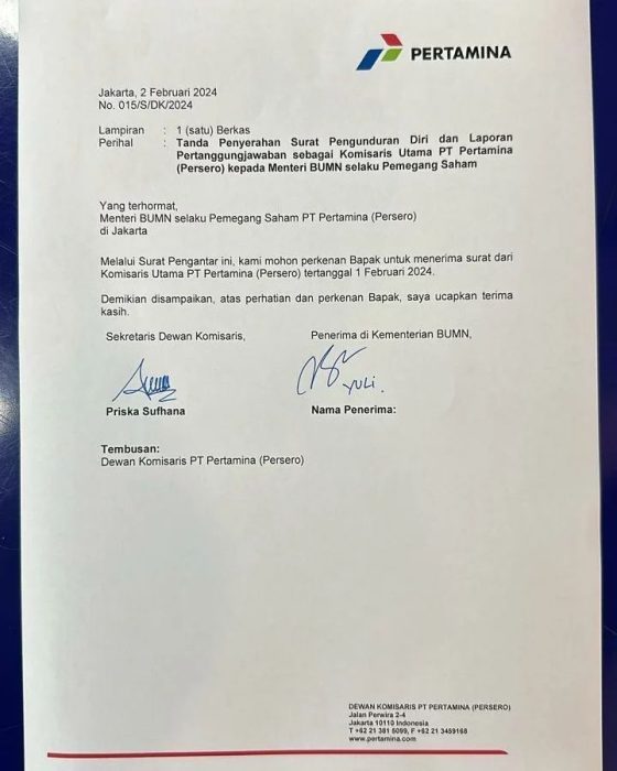 Ahok Mengundurkan Diri