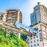Kereta Api di China Terobos Apartemen, Desain Futuristik Seperti di Film Doraemon.