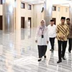 Presiden Jokowi Tinjau Masjid Walidah Dahlan di Universitas Aisyiah Yogyakarta.
