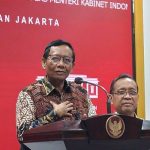 Presiden Jokowi Terima Surat Pengunduran Diri Mahfud Md.