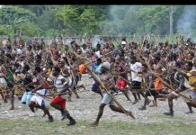 Perang Antar Suku di Papua Nugini
