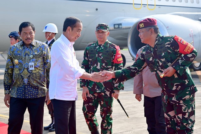 Tiba di Semarang, Presiden Jokowi akan Tinjau Banjir di Demak