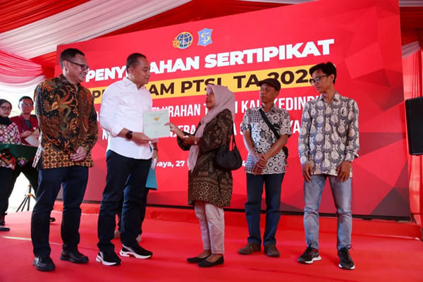 Wali Kota Eri Cahyadi Gandeng BPN