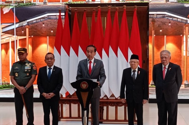 Presiden Jokowi Tunjuk Maruf Amin Jadi Plt Presiden