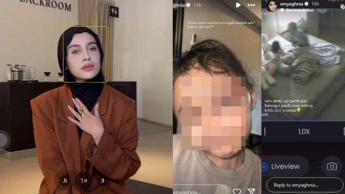 Heboh Pengasuh Aniaya Anak Selebgram Emy Aghnia