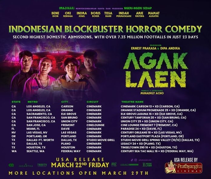 Agak Laen Tayang di AS