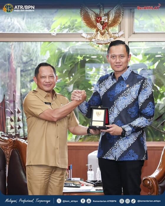 Menteri AHY Mendagri
