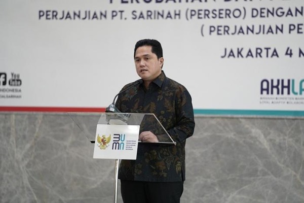 Erick Thohir Bakal Pangkas Jumlah BUMN