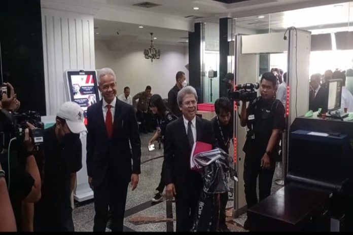 Ganjar Mahfud Tiba MK