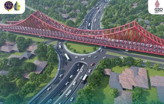 Gibran Garap Proyek Rel Kereta Layang Terpanjang