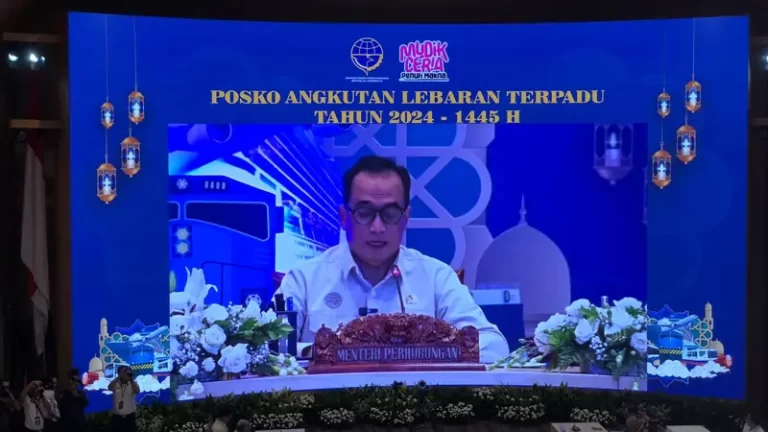 Kemenhub Buka Posko Pusat Angkutan Lebaran Terpadu 2024