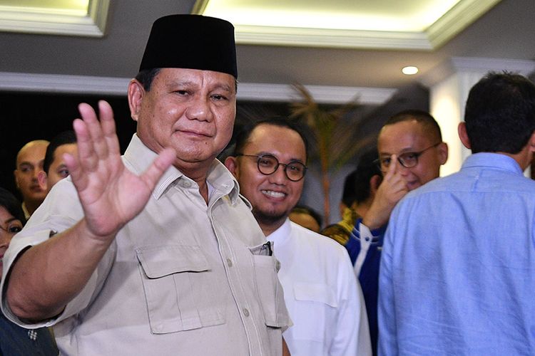 Prabowo Imbau Pendukungnya Tak Lakukan Aksi Damai di Gedung MK