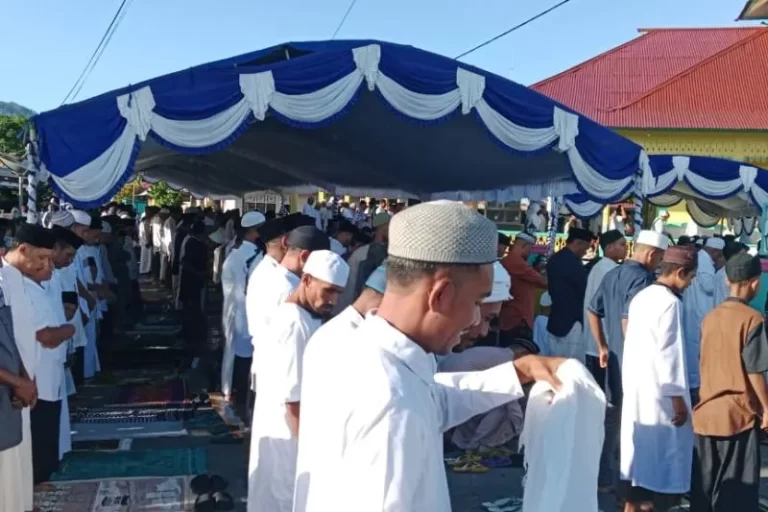 Umat Muslim di Leihitu Maluku Tengah Rayakan Lebaran Hari Ini
