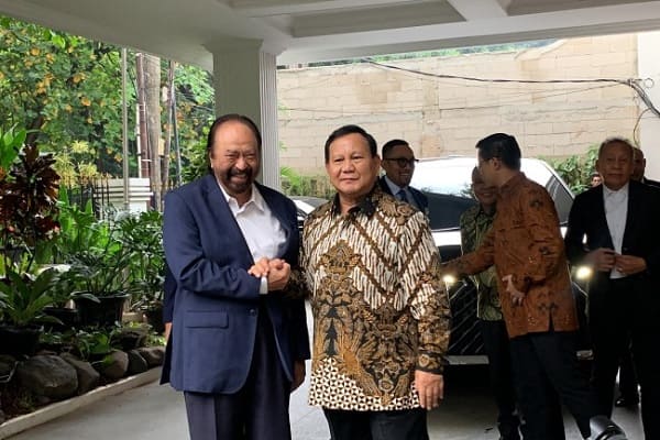 Surya Paloh Temui Prabowo