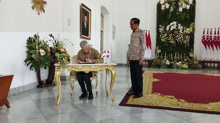 Jokowi PM Singapura