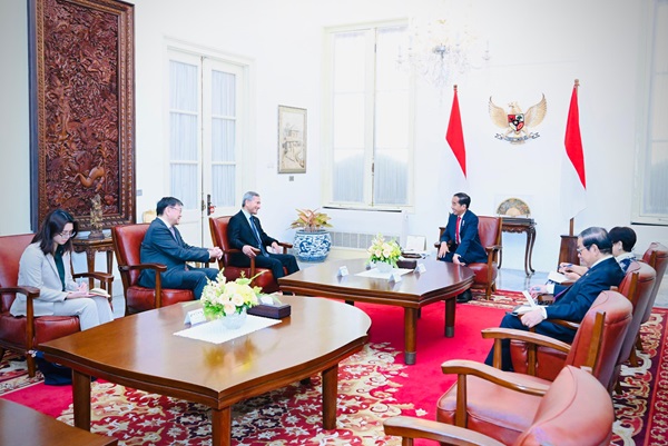 Presiden Jokowi Terima Kunjungan Kehormatan