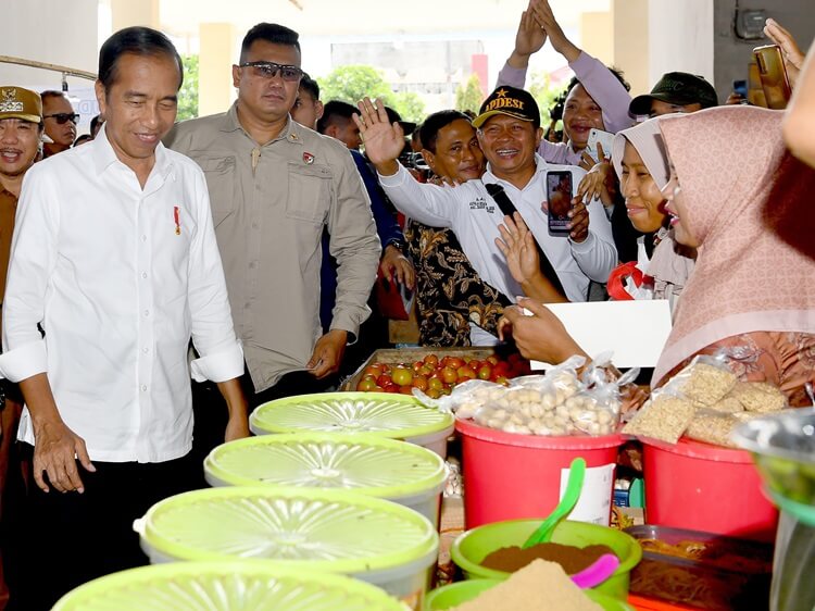Jokowi Pasar Rakyat Merangin