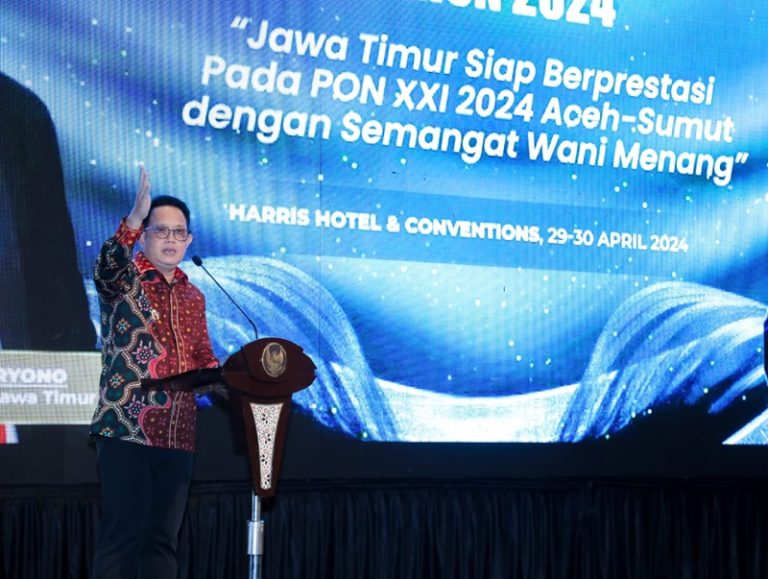 Pj. Gubernur Adhy Minta Kepala Perangkat Daerah Beri Pendampingan Atlet Jatim Capai Target Juara Umum PON XXI