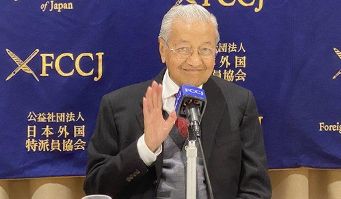Mahathir Mohammad Diperiksa KPK