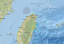 Gempa Taiwan Jepang