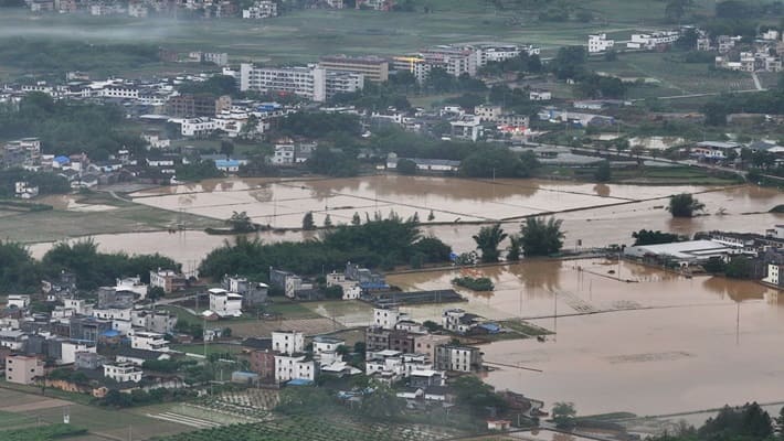 China Dilanda Banjir Dahsyat
