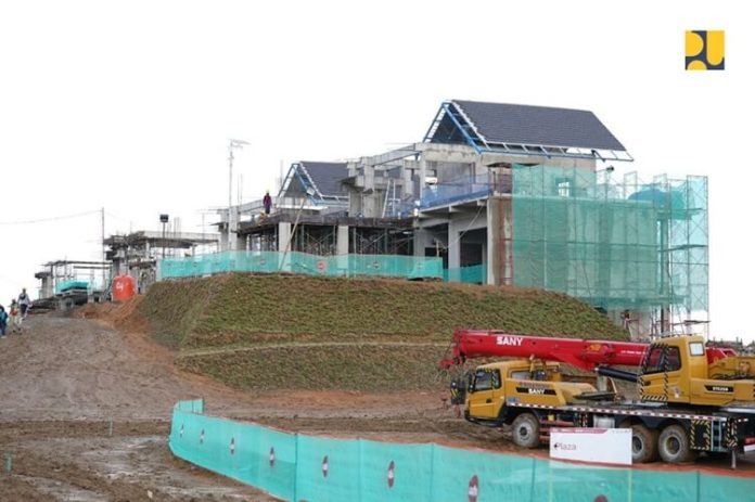 progres rumah menteri IKN