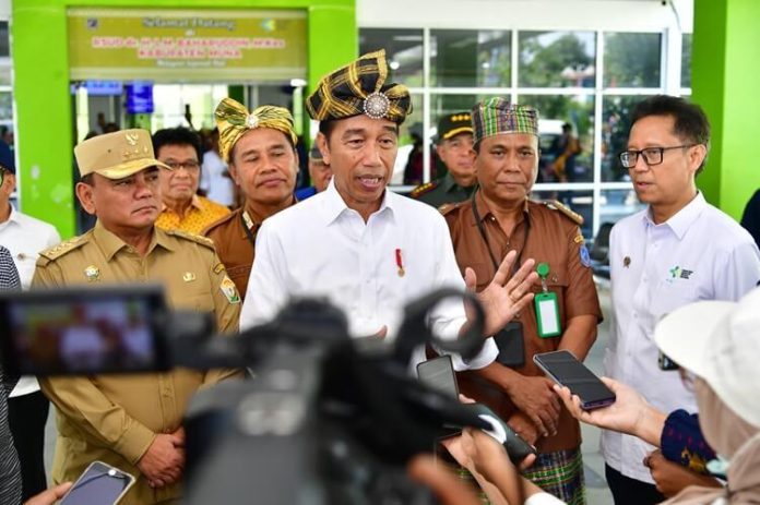 Jokowi RSUD Baharuddin