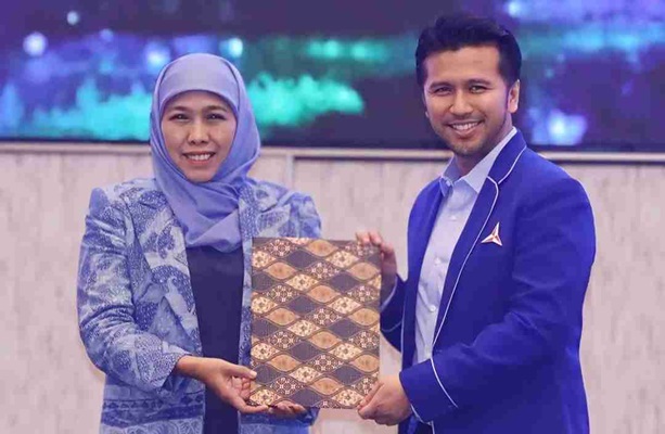 Khofifah Bareng Emil Harap Golkar-Gerindra