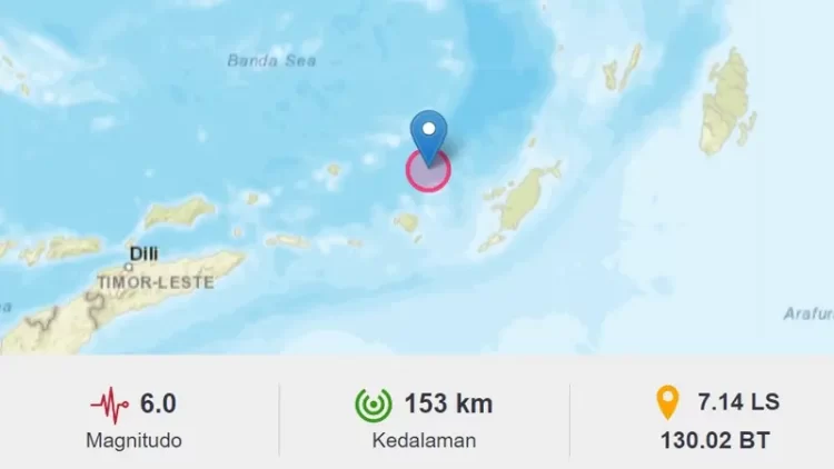 Gempa Tanimbar Maluku