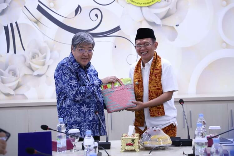Pj Bupati Bekasi Dubes Jepang