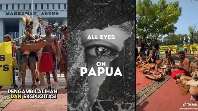 All Eyes on Papua Ramai di Medsos