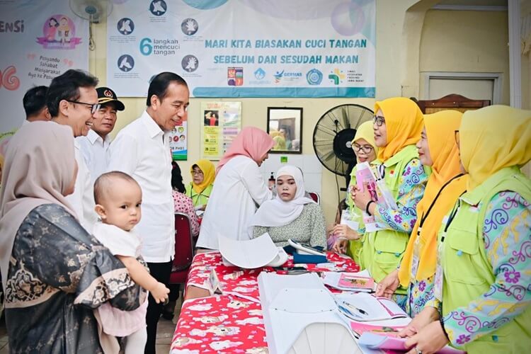 Jokowi Gerakan Intervensi Stunting