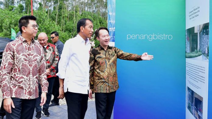 Presiden Jokowi Lakukan Groundbreaking PT Arena Graha Andalan