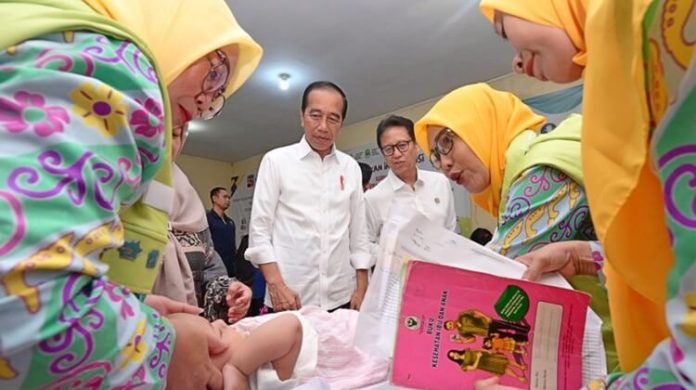 Jokowi Gerakan Intervensi Stunting