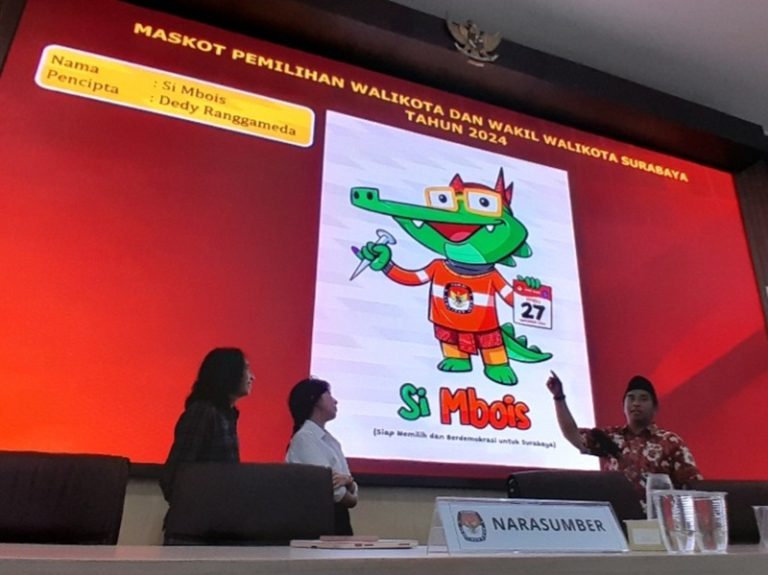 KPU Surabaya Tetapkan Identitas Pilkada 2024: Maskot, Jingle, dan Mars