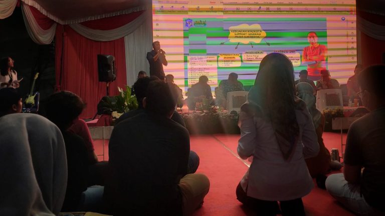 Camat Genteng Ajak Pemuda Turut Ambil Bagian Dalam Program Pemerintah Kota