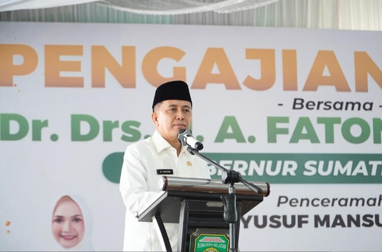 Pj Gubernur Sumsel Berikan Kiat Sukses untuk Siswa/Siswi SMP/SMK Al Hikmah Istiqomah