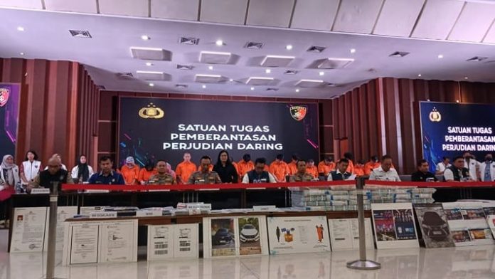 Polri Ungkap Kasus Judi Online