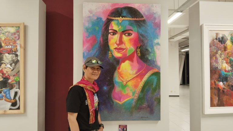 Lukisan yang Memukau Mata dan Jiwa: “Pitaloka” oleh Muit Arsa di Pameran “Rendezvos”