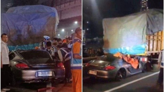 Kecelakaan Maut Porsche Tabrak Truk