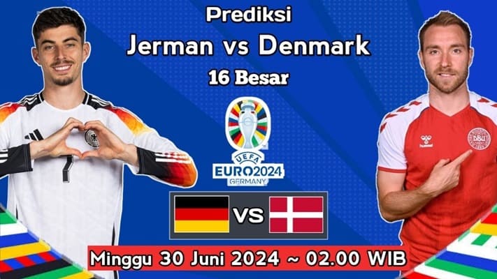 Prediksi Jerman vs Denmark di Euro 2024