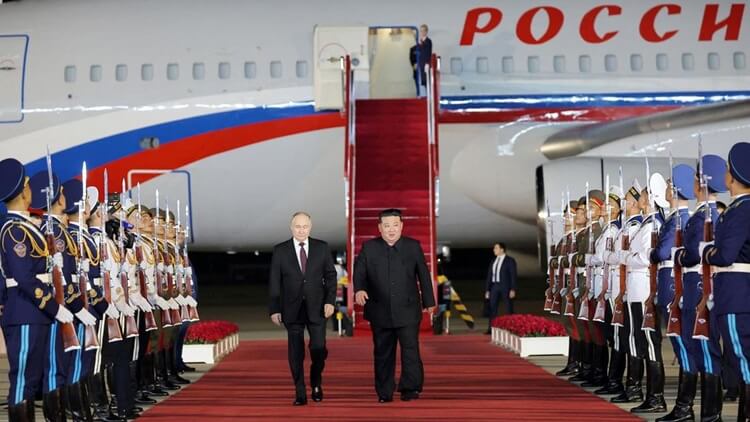 Rusia Putin Korea Utara