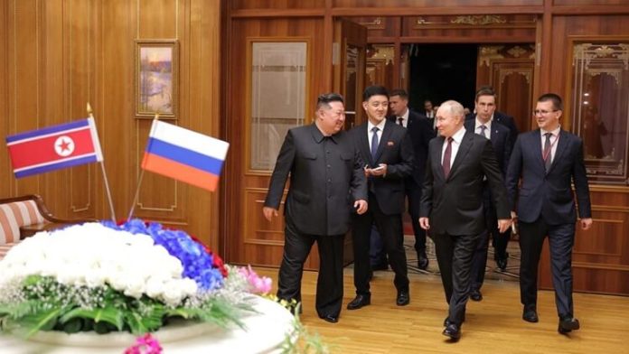 Rusia Putin Korea Utara