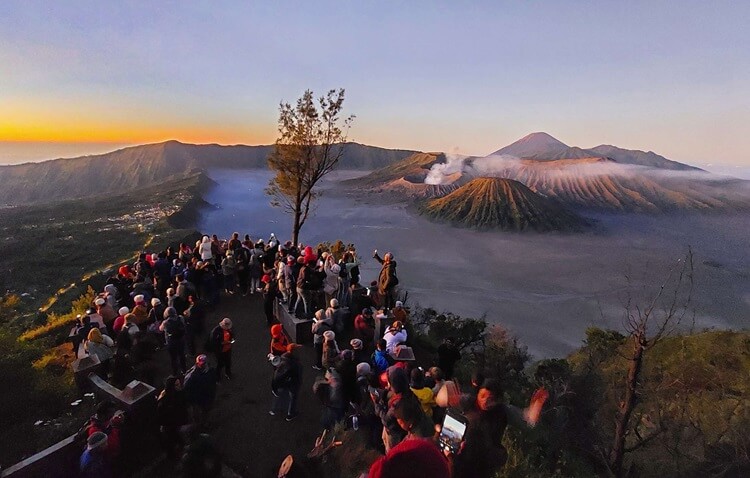 Gunung Bromo ditutup