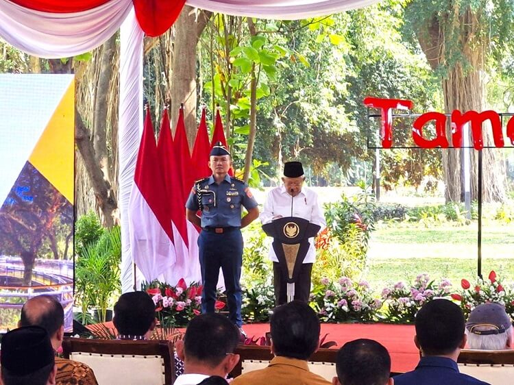 Wapres Taman Balekambang Surakarta
