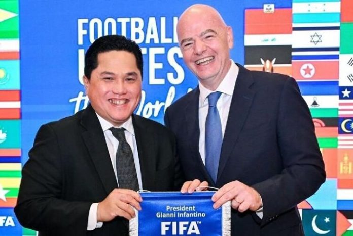 Erick Thohir Presiden FIFA