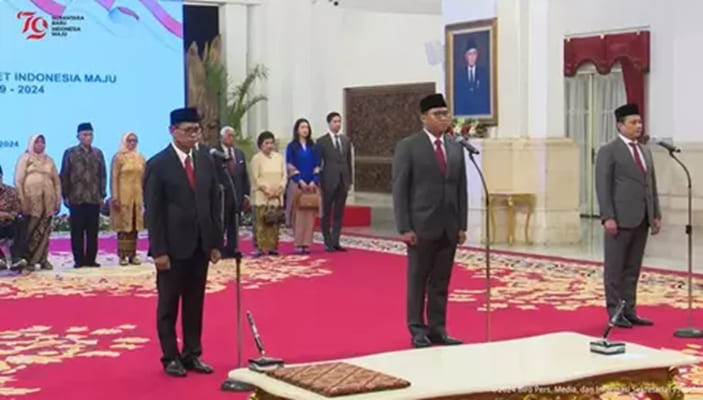 Presiden Jokowi Lantik Tiga Wakil Menteri