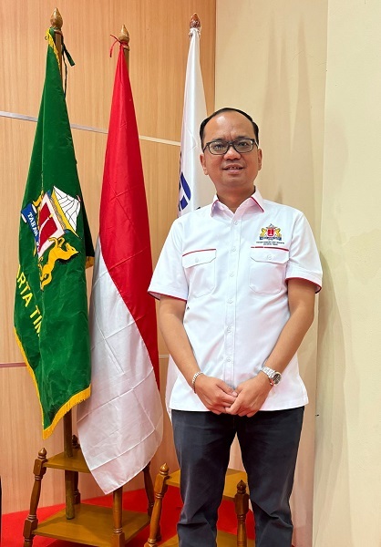 Anta Ginting Ambil Formulir Pendaftaran